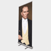 Atatürk Poster Baskılı Roll Up Banner 100x200cm No:2