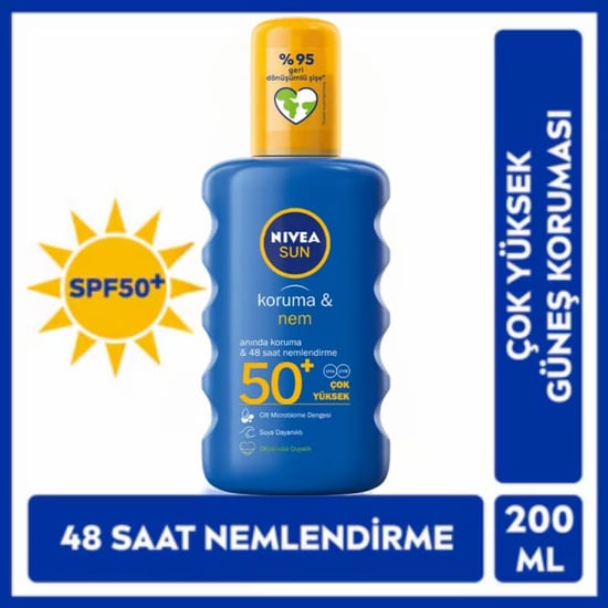 nivea, nivea sun, gunes kremi, gunes yagi, gunes spreyi, bronzlasma