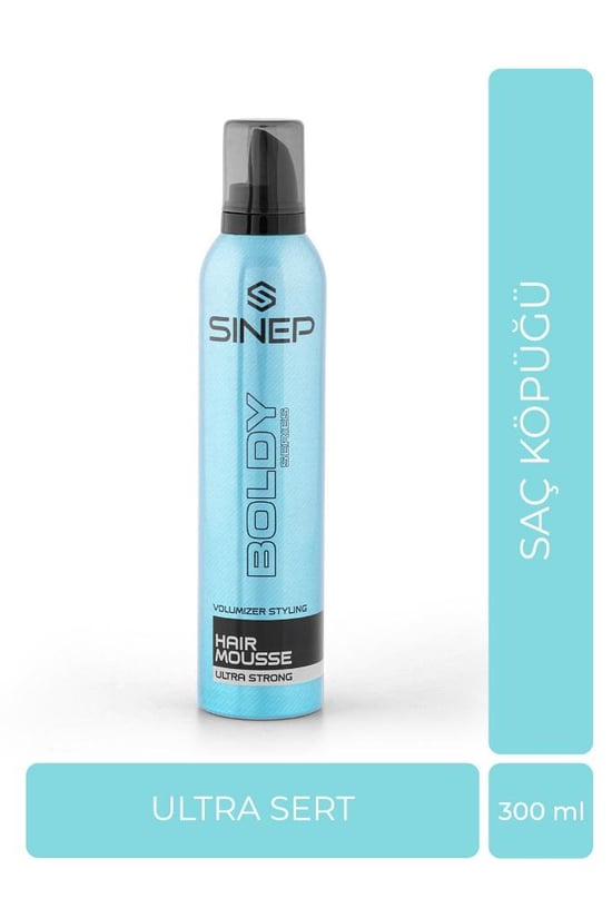Sinep Boldy Series Ultra Strong Saç Köpüğü 300 Ml