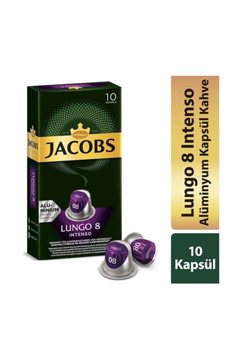 Capsule Lungo 8 Intenso 52 G 10 Adet Kapsül Kahve