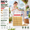 İ21-134 ( 20pcs ) ( Büyük ) Ahşap Bambu Mandal