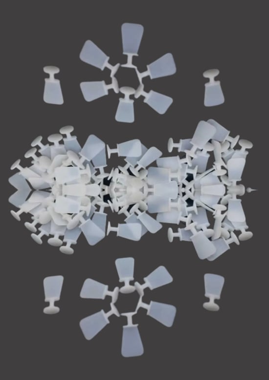 Perde Düğme Makine Dikmeli 1.000'li