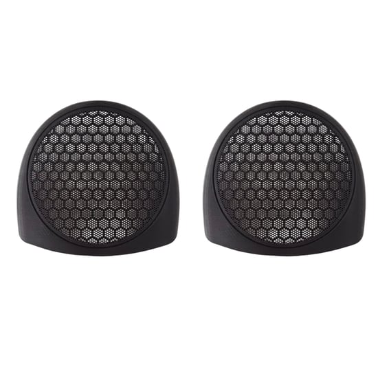 Private Renault 2001 Megane 1 Twingo Scenic Uyumlu 2 Adet Ön Kapı Hoparlör Kapağı Siyah Renk 1 Çİft Sağ Sol 2li Set