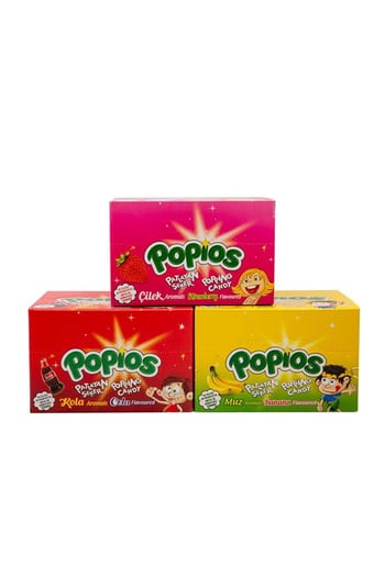 Hleks Patlayan Şeker Popios 3 Kutu