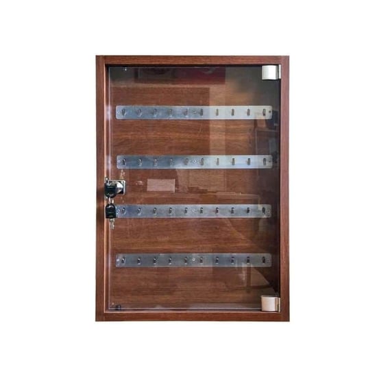 20 Anahtar Kapasiteli Ahşap Anahtar Dolabı - (30x40cm)