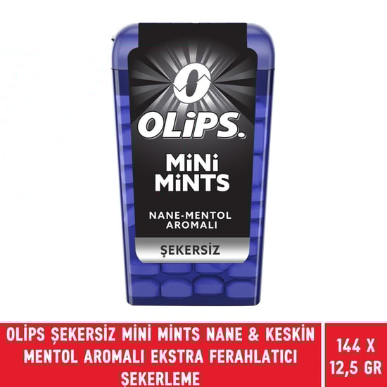 Olips Mini Mints Nane Mentol 12.5 Gr - 144 Adet