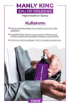 Manly King Edc 125 Ml Erkek Parfüm 24 Adet