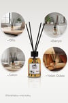İlgaz Vanilya Bambu Çubuklu Oda Kokusu 110 Ml | Red Diffuser Vanilla Ortam Kokusu