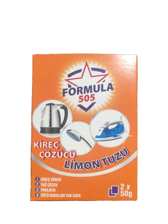Formula 505 Lavabo Limon Tuzu 2*50 gr