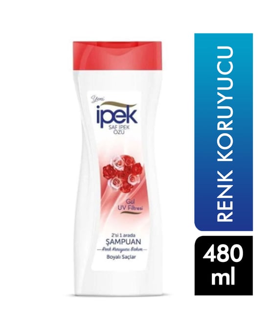 İpek Boyalı Saçlar Gül Şampuan 480 Ml