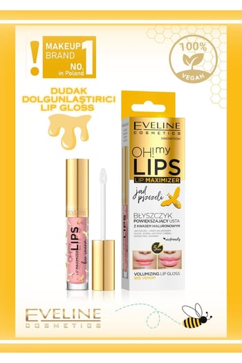 Oh! My Lips! Hyaluronik Asit ve Arı Zehiri Ile Dudak Büyütücü Dudak Parlatıcısı