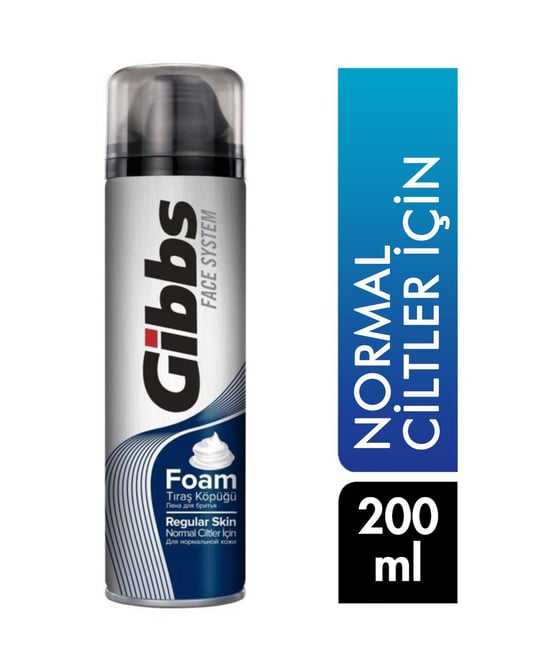 Gibbs  Normal Ciltler İçin Tıraş Köpüğü 200 ml
