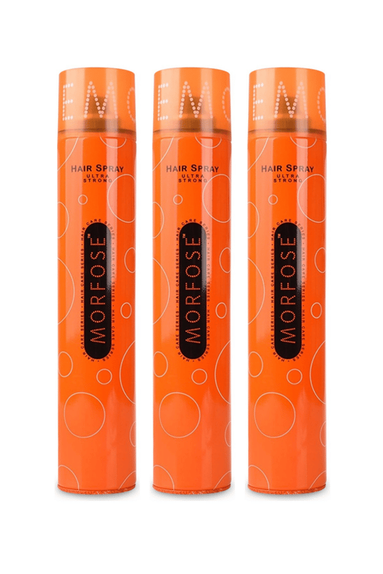 Morfose Saç Spreyi Ultra Strong (ultra Sert) 400 Ml 3 Adet