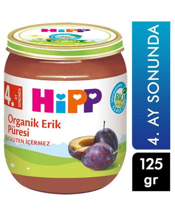 Hipp Organik Erik Püresi 125 G 4. Ay Sonunda