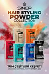 Sinep Toz Wax No:1 Strong Hold Kırmızı Red Maksimum Kontrol & Mat Görünüm 20 Gr