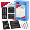 Vigor K-0309 Yorgan İğne ( 55pcs ) Free 5 Jumbo İğne Seti ( 5 Yorgan + 50 Dikiş İğnesi Seti )