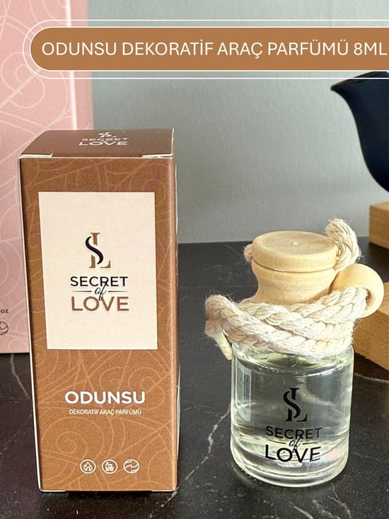 Secret Of Love Premium Odunsu Oto/araç Kokusu – Uzun Süre Ferahlık 8 Ml