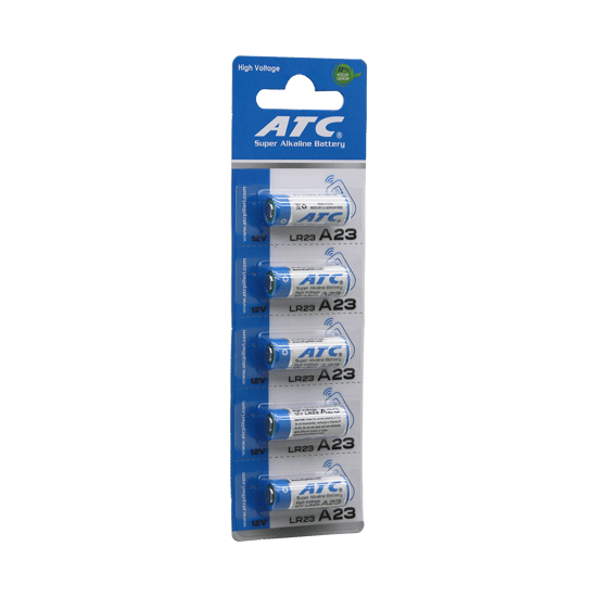 Atc Super Alkaline Battery ( A23 - 23a ) ( Lr23 ) Araç & Oto ( Kumanda Pili ) ( 12v ) ( 5li Kart )