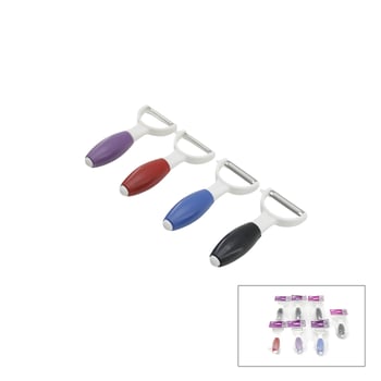 Baysa -839 -bayhome Kayra-1197a ( Tombul ) ( Renkli Plastik ) Saplı Soyacak