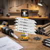 Sgs-2712 ( 5pcs ) Tilki Kuyruğu & Testere Bıçağı Metal ( 150mm/1.4mm )
