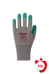 Beybi Pl17 Legend Yeşil-gri Polyester Örme Lateks İş Eldiveni 10 Beden