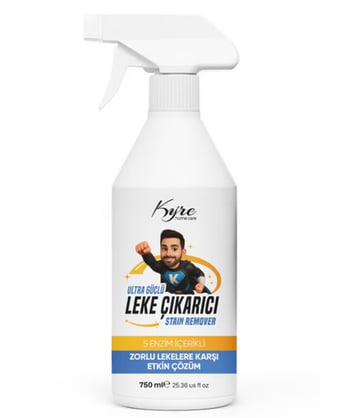 Kyre Ultra Güçlü Leke Çıkarıcı 750 Ml (5 Enzim İçerikli)