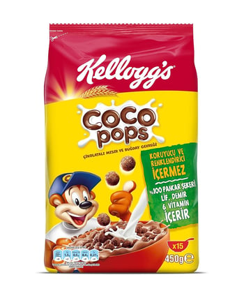 Kellogg's Cocopops Kahvaltılık Gevrek 450 Gr