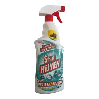 Sihirli Güç Çözücü Sprey Sihirli Mutfak & Banyo 750 ml Hijyen