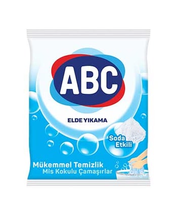 Abc Elde Yıkama Toz Çamaşır Deterjanı 600 Gr Soda Etkili