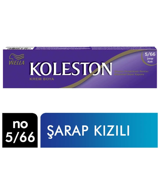 Koleston Saç Boyası Tüp No 5/66 Şarap Kızılı