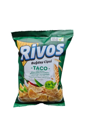 Rivos Buğday Cipsi Mevsim Taco 56g