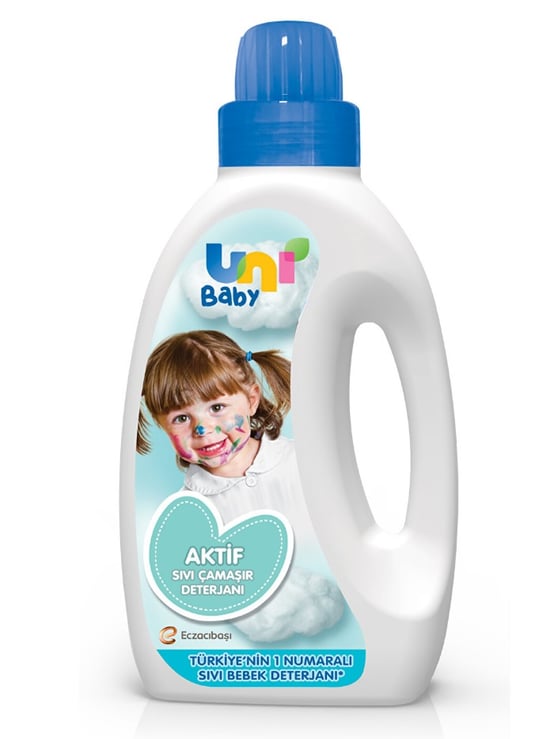 Uni Baby Aktif Sıvı Çamaşır Deterjan 1,5 Lt Hassas Ciltler İçin