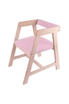 Ahşap Çocuk Oyun, Aktivite, Çalışma Masası Sandalyesi Pembe