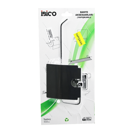 Banyo-511k-512 ( Kapaklı ) Metal ( Solo Kağıt Havluluk ) ( Yapışkanlı Montaj )