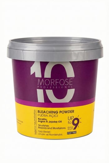 Morfose 9+ Tona Kadar Keratin Argan Jojoba Yağlı Mavi Pudra Toz Açıcı 600 Gr