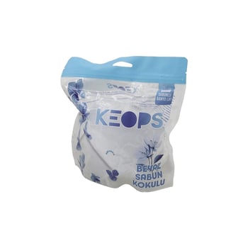Keops Beyaz Sabun Kokulu Sabunlu Banyo Lifi 34 Gr