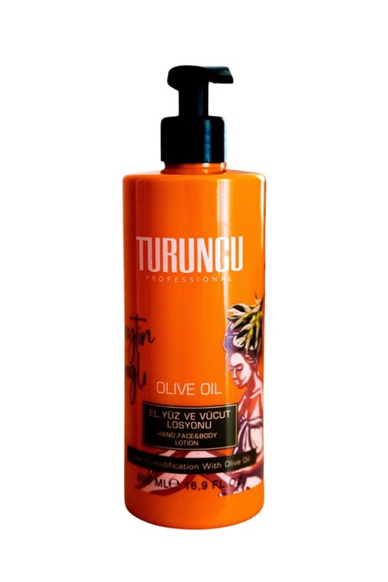 Turuncu Zeytin Yağlı El Yüz ve Vücut Losyonu Balsam 500 Ml