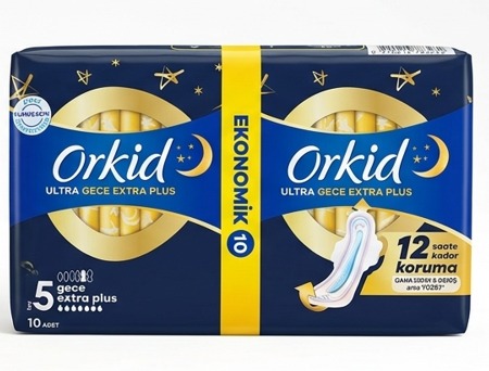 Orkid Ultra Gece Extra 10'lu Boy 5