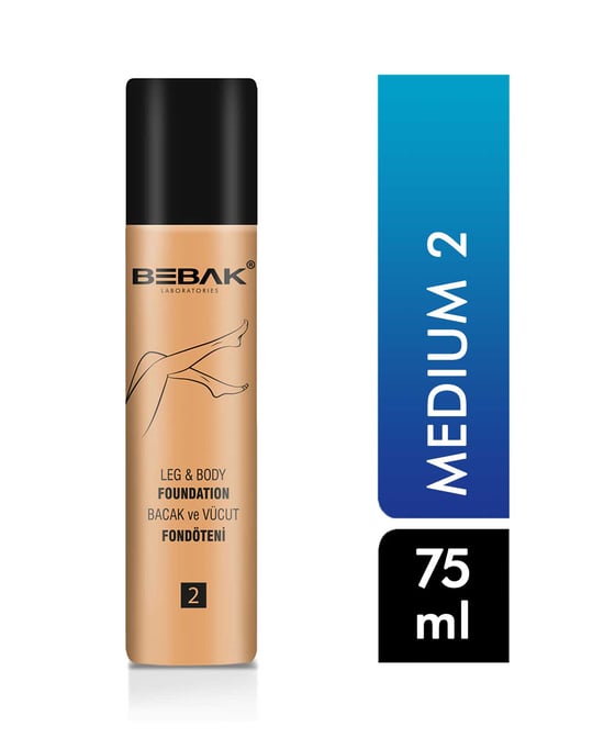 Bebak Bacak ve Vücut Fondöteni 75 Ml Medium 2
