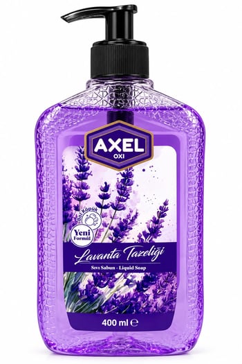 Axel Sıvı Sabun 400 Ml Lavanta Tazeliği