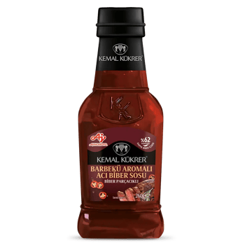 Kemal Kükrer Acı Biber Sosu Parçacıklı 260gr Barbekü Pet