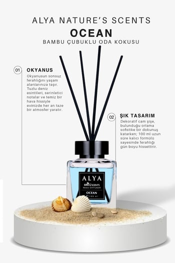 Nature's Scents Oceann Bambu Çubuklu Oda Kokusu