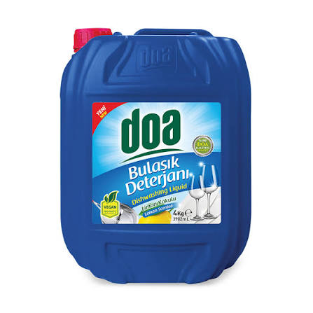 Doa Sıvı Bulaşık Deterjanı Limon 4 Kg