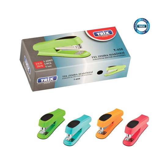 Trix Zımba Makinası 24/6 Renkli