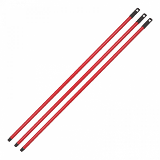 Kappro Fs-011 Metal ( 8gen & 12gen ) Kırmızı Vileda Vilada Fırça Sapı 110cm