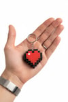 Minecraft Heart Figürlü Clicker Anahatarlık