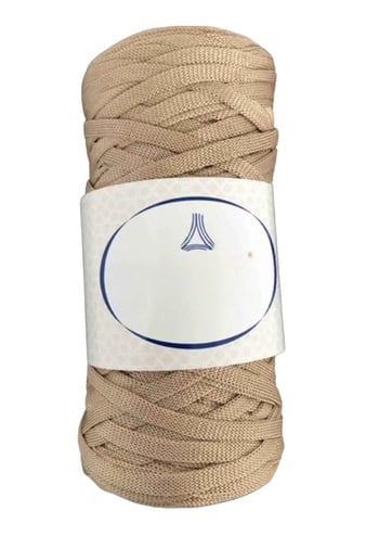 Ribbon Polyester 4 Mm Koyu Bej