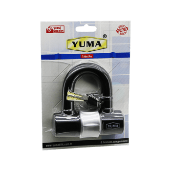 Yuma Ym-740-v ( Çok Amaçlı ) ( Çelik & U Bar & Kelepçe Disk ) Anahtarlı Asma Kilit