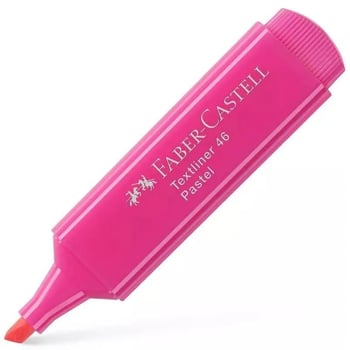 Faber Castel Textliner 46 Pastel Purple Pink Fosforlu