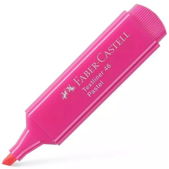 Faber Castel Textliner 46 Pastel Purple Pink Fosforlu